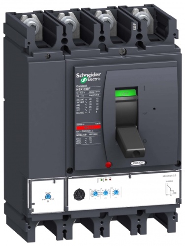 Автоматический выключатель 4П4Т MICR. 2.3 630A NSX630H | код. LV432896 | Schneider Electric 